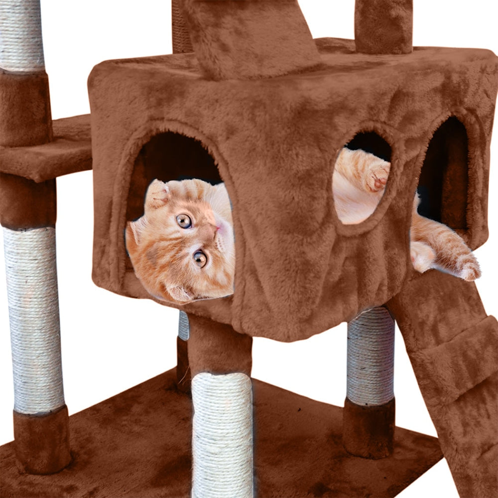 PaWz 2.1M Cat Scratching Post Tree Gym House Condo Furniture Scratcher Tower Cares Fast shipping On sale