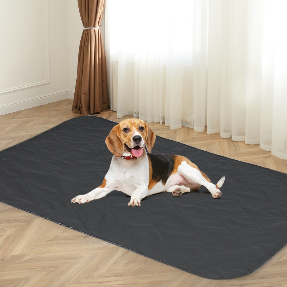 PaWz 2x Washable Dog Puppy Training Pad Pee Reusable Cushion XXL Grey Cares Fast shipping On sale