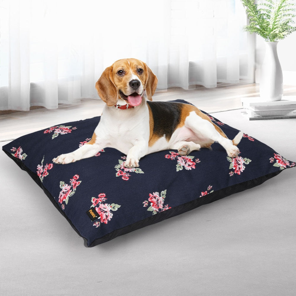 PaWz Dog Calming Bed Cat Pet Washable Removable Cover Cushion Mat Indoor L Cares Fast shipping On sale
