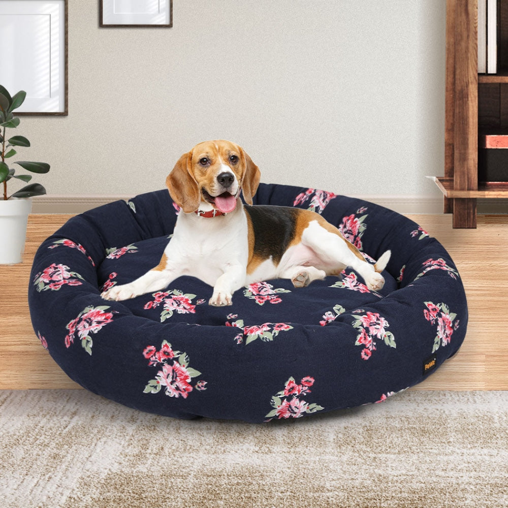 PaWz Dog Calming Bed Pet Cat Washable Portable Round Kennel Summer Outdoor XL Cares Fast shipping On sale