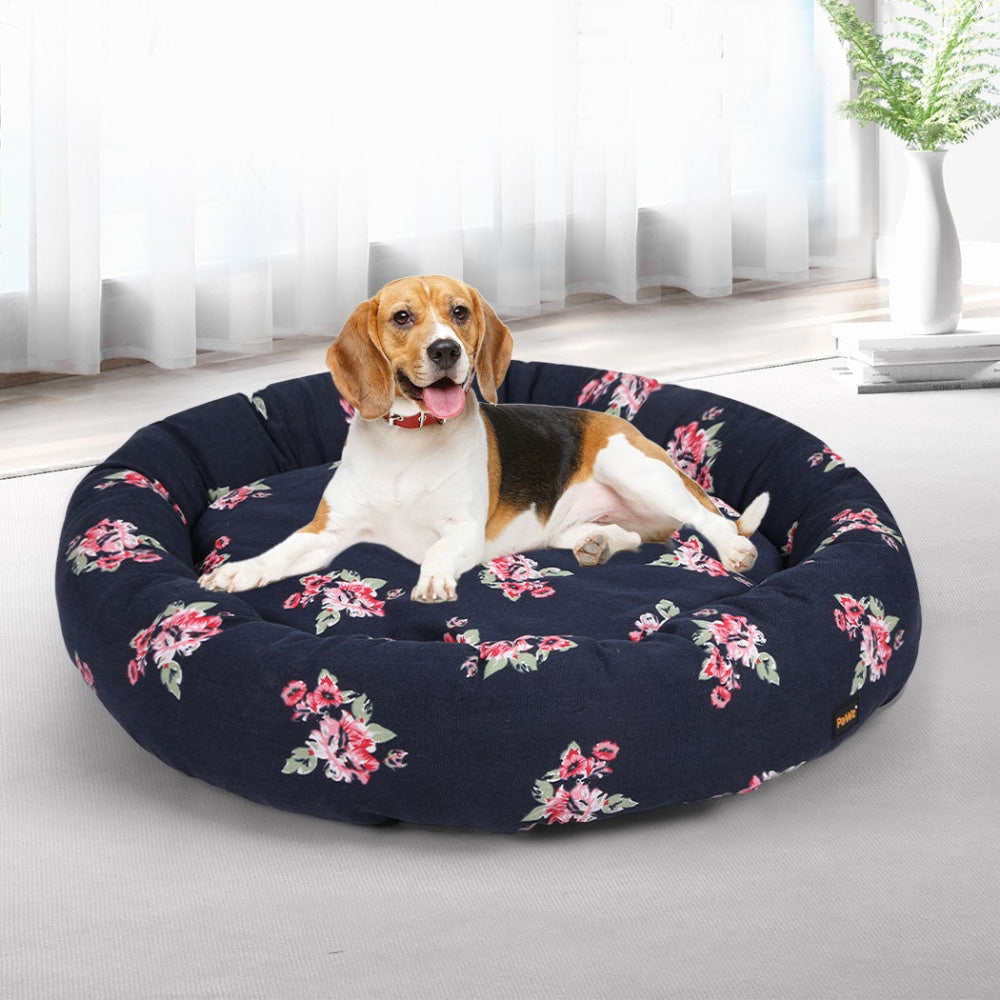 PaWz Dog Calming Bed Pet Cat Washable Portable Round Kennel Summer Outdoor XL Cares Fast shipping On sale