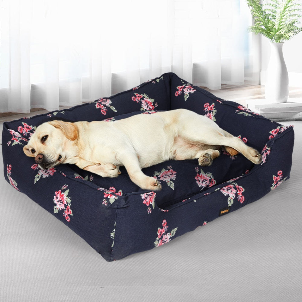 PaWz Dog Calming Bed Pet Cat Washable Removable Cover Double-Sided Cushion XXL Cares Fast shipping On sale