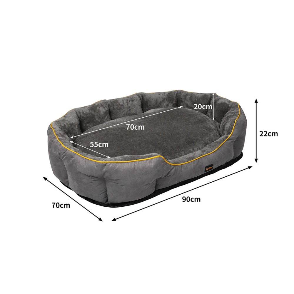 PaWz Electric Pet Heater Bed Heated Mat Cat Dog Heat Blanket Removable Cover L Cares Fast shipping On sale