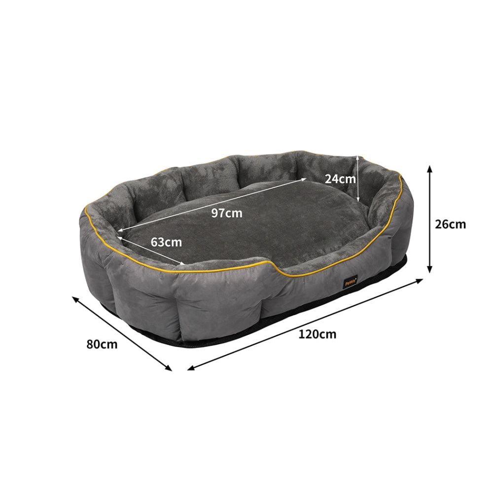 PaWz Electric Pet Heater Bed Heated Mat Cat Dog Heat Blanket Removable Cover XL Cares Fast shipping On sale