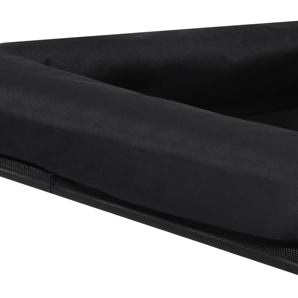 PaWz Elevated Pet Bed Dog Puppy Cat Trampoline Hammock Raised Heavy Duty Black L Cares Fast shipping On sale