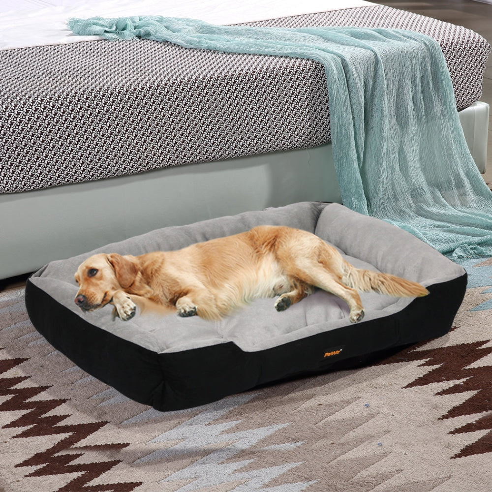 PaWz Pet Bed Dog Beds Bedding Mattress Mat Cushion Soft Pad Pads Mats XXL Black Cares Fast shipping On sale