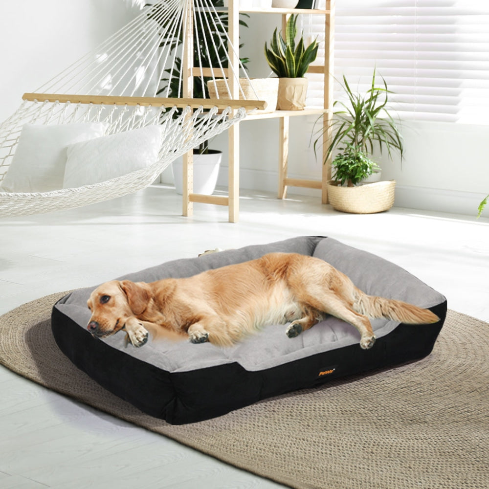 PaWz Pet Bed Dog Beds Bedding Mattress Mat Cushion Soft Pad Pads Mats XXL Black Cares Fast shipping On sale