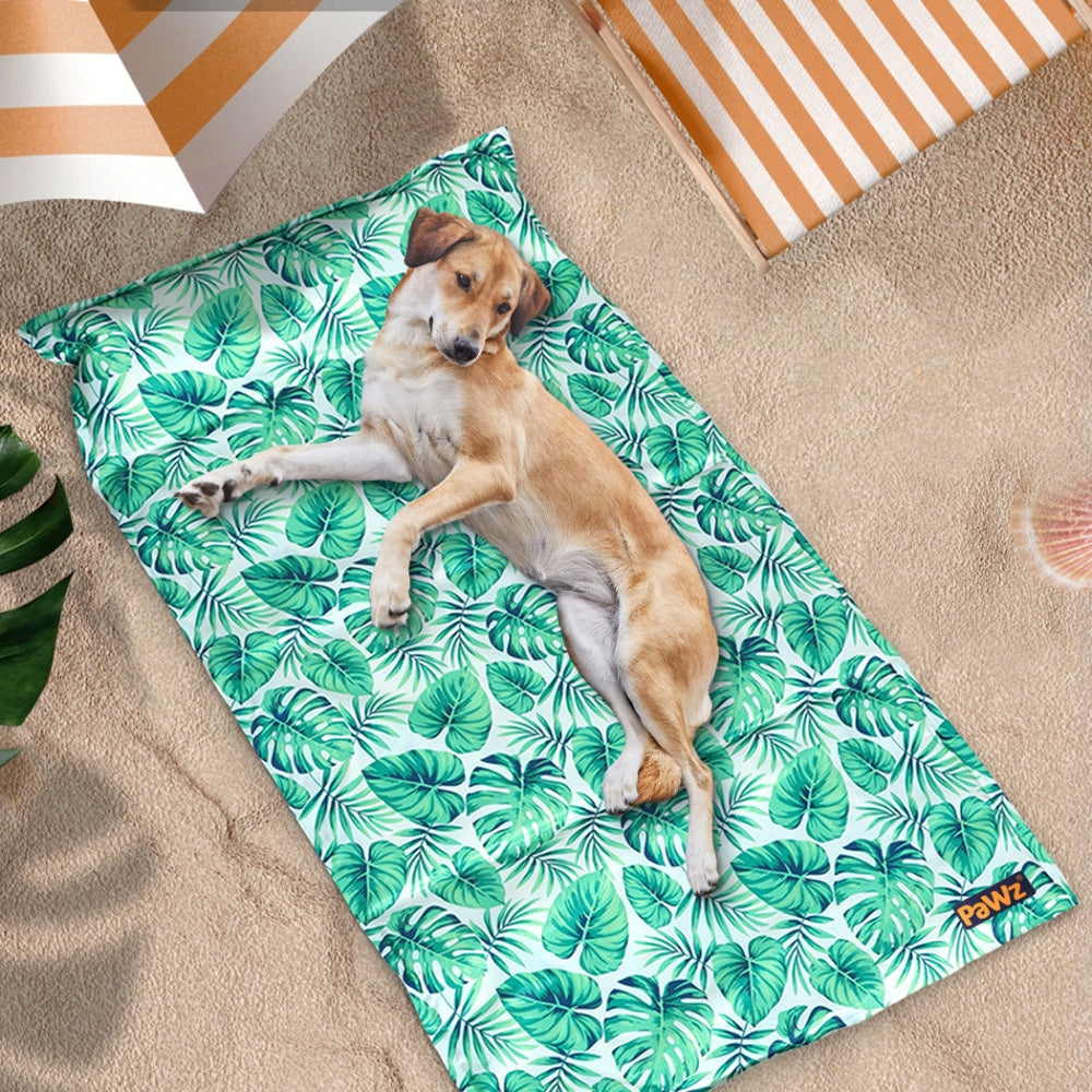 PaWz Pet Cooling Mat Cat Dog Gel Non-Toxic Bed Pillow Sofa Self-cool Summer L Cares Fast shipping On sale