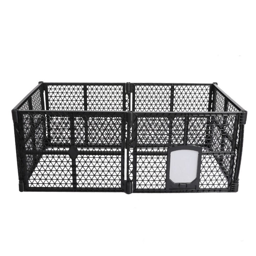PaWz Pet Playpen Foldable Protable Dog Play Pens Plastic Garden Outdoor 6 Panels Cares Fast shipping On sale