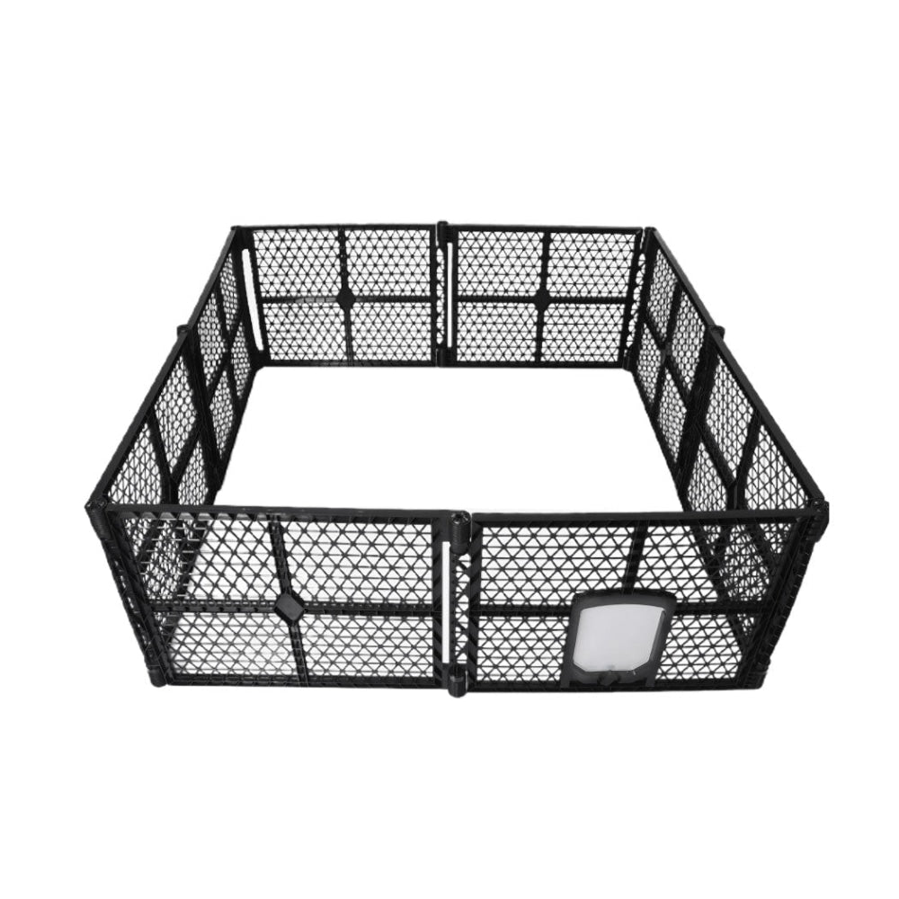 PaWz Pet Playpen Foldable Protable Dog Play Pens Plastic Garden Outdoor 8 Panels Cares Fast shipping On sale