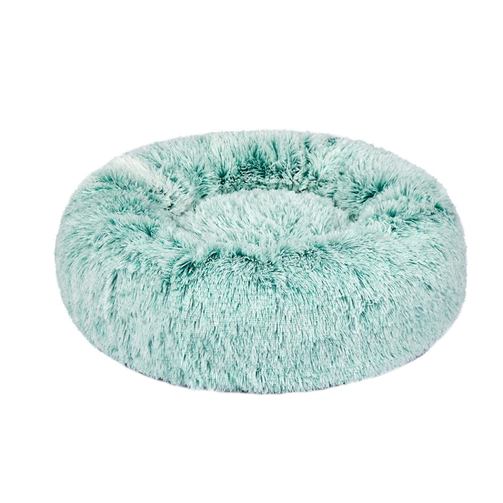 PaWz Replaceable Cover For Dog Calming Bed Donut Nest Soft Plush Kennel Teal L Cares Fast shipping On sale