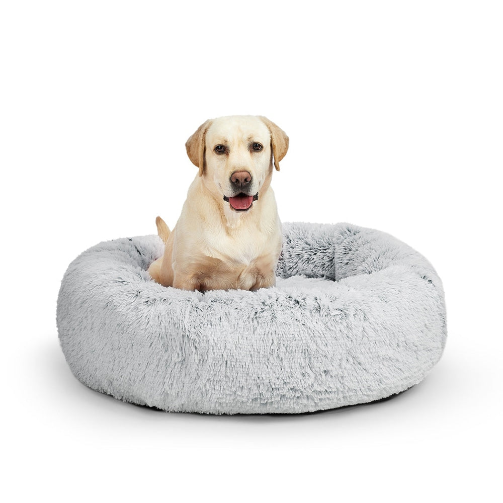 PaWz Replaceable Cover For Dog Calming Bed Mat Soft Plush Kennel Charcoal Size M Cares Fast shipping On sale
