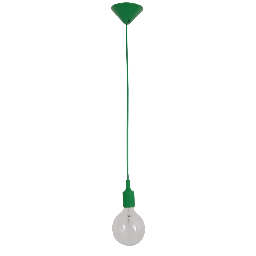 PEN Pendant Lamp Light Interior ES Green Silicon Suspension OD45mm Fast shipping On sale