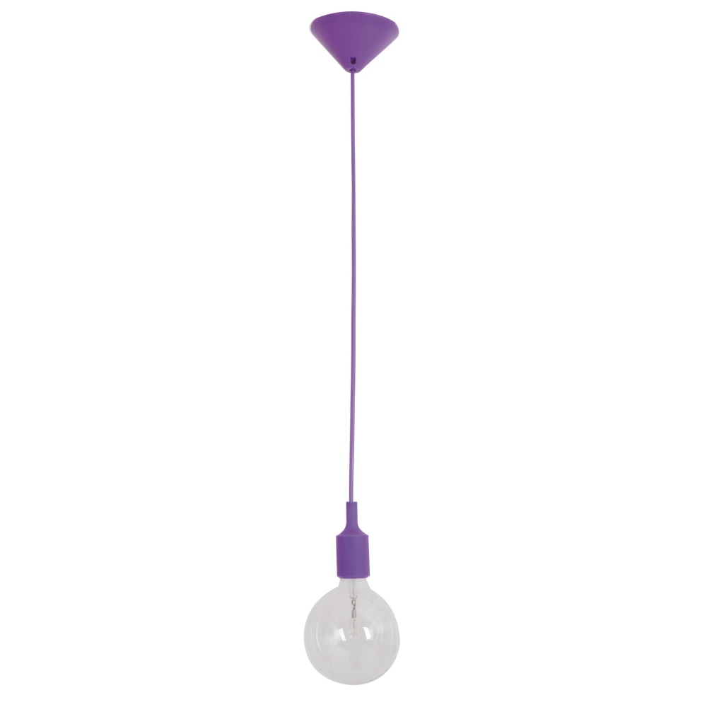 PEN Pendant Lamp Light Interior ES Purple Silicon Suspension OD45mm Fast shipping On sale