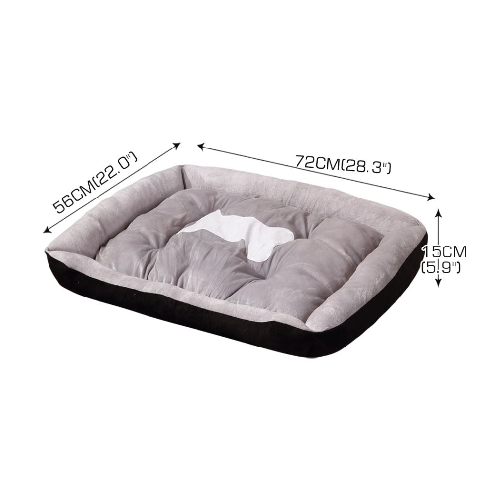 Pet Bed Dog Beds Bedding Mattress Mat Cushion Soft Pad Pads Mats M Black Supplies Fast shipping On sale