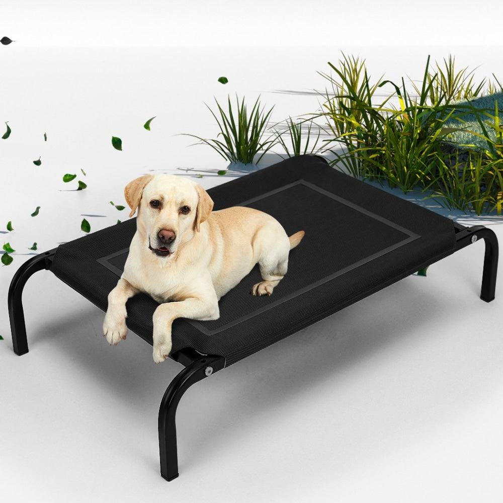 Pet Bed Dog Beds Bedding Sleeping Non - toxic Heavy Trampoline Black L Supplies Fast shipping On sale