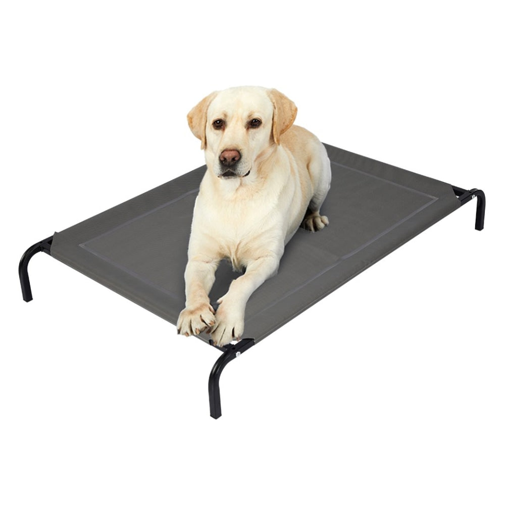 Pet Bed Dog Beds Bedding Sleeping Non - toxic Heavy Trampoline Grey M Supplies Fast shipping On sale