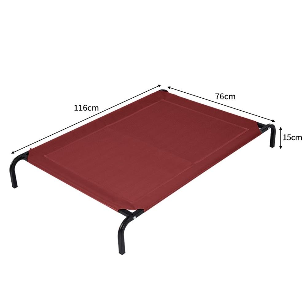Pet Bed Dog Beds Bedding Sleeping Non - toxic Heavy Trampoline Red XL Supplies Fast shipping On sale