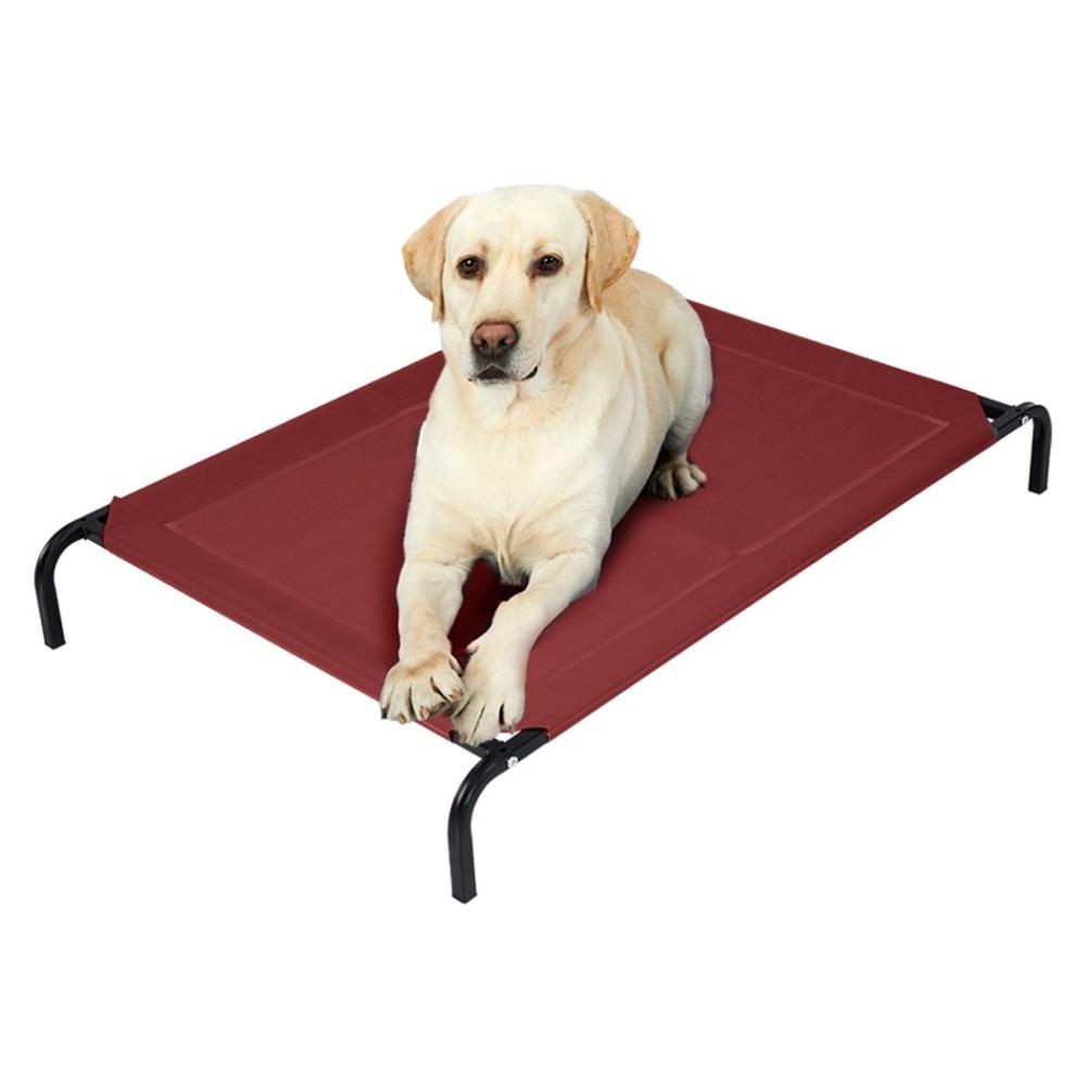 Pet Bed Dog Beds Bedding Sleeping Non - toxic Heavy Trampoline Red XL Supplies Fast shipping On sale