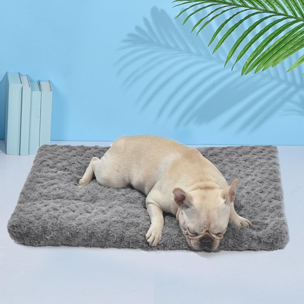 Pet Bed Dog Beds Bedding Soft Warm Mattress Cushion Pillow Mat Velvet M Supplies Fast shipping On sale