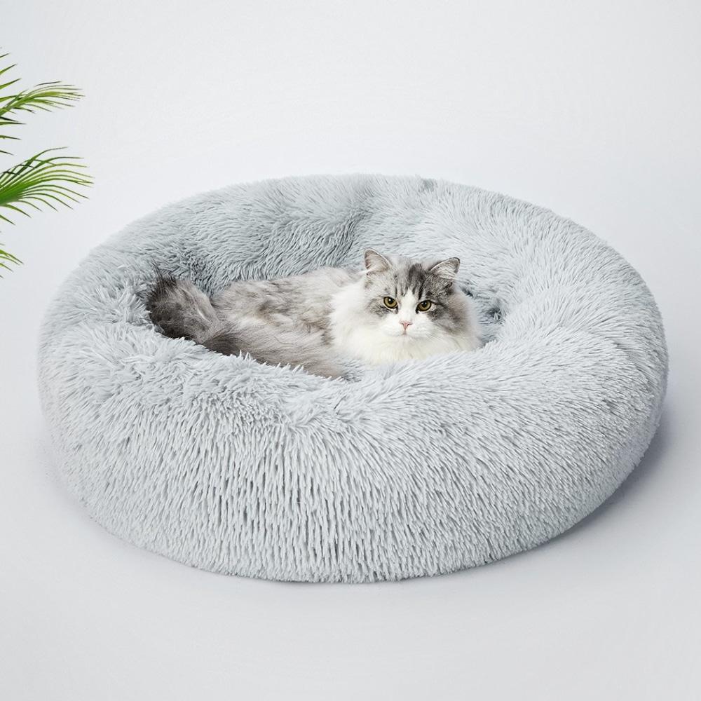 Pet Bed Dog Beds Mattress Bedding Cat Pad Mat Cushion Winter XL Grey Supplies Fast shipping On sale