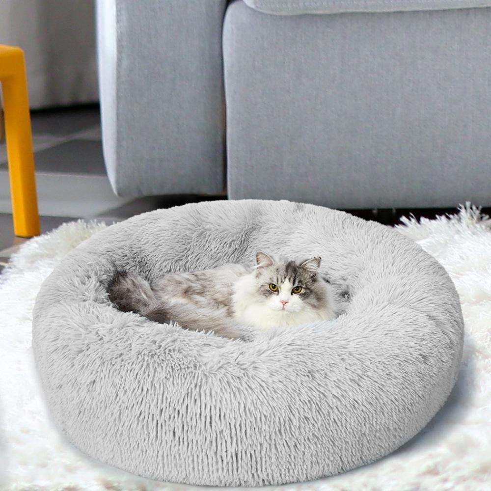 Pet Bed Dog Beds Mattress Bedding Cat Pad Mat Cushion Winter XL Grey Supplies Fast shipping On sale