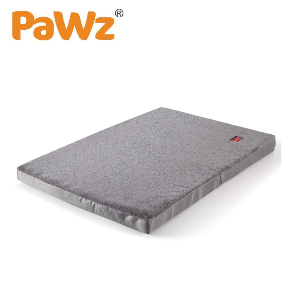 Pet Bed Foldable Dog Puppy Beds Cushion Pad Pads Soft Plush Black M Supplies Fast shipping On sale