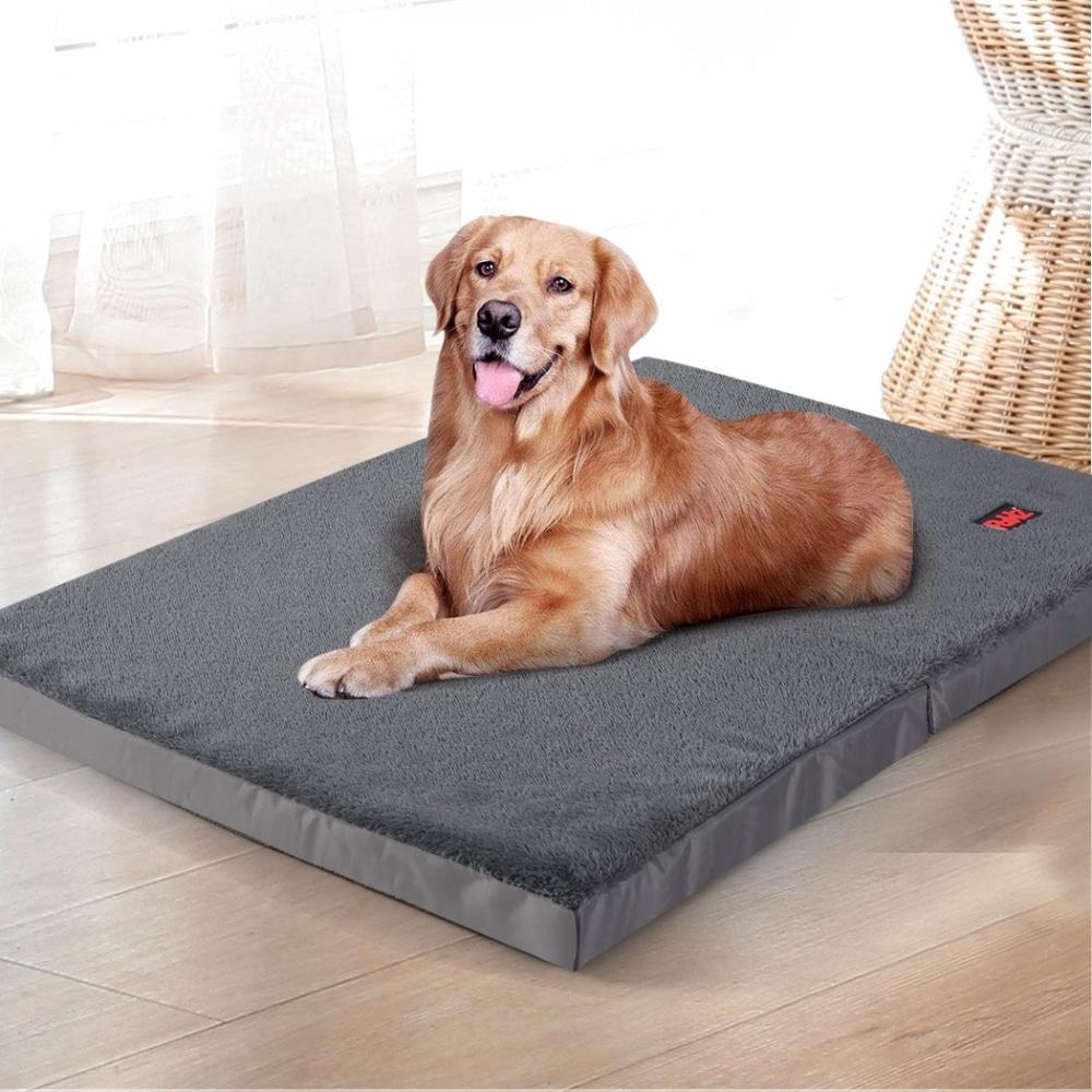 Pet Bed Foldable Dog Puppy Beds Cushion Pad Pads Soft Plush Cat Pillow M Supplies Fast shipping On sale