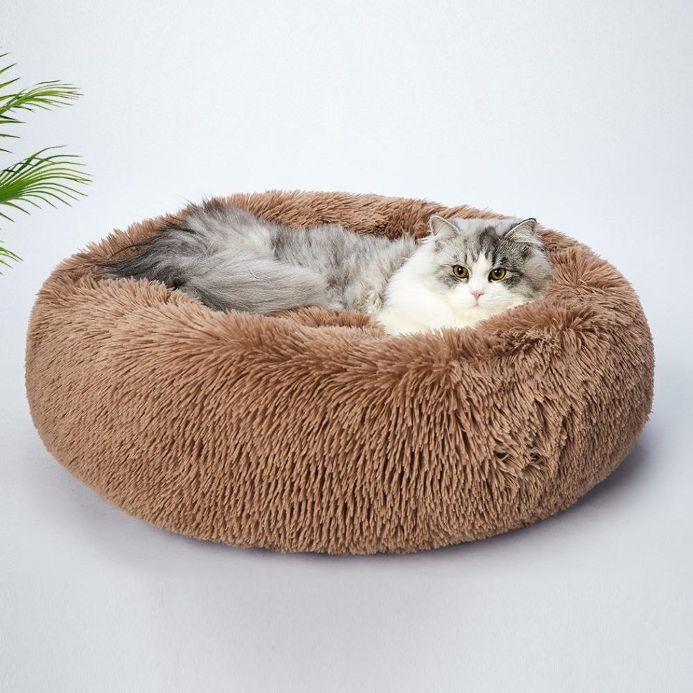 Pet Bed Mattress Dog Beds Bedding Cat Pad Mat Cushion Winter M Brown Supplies Fast shipping On sale