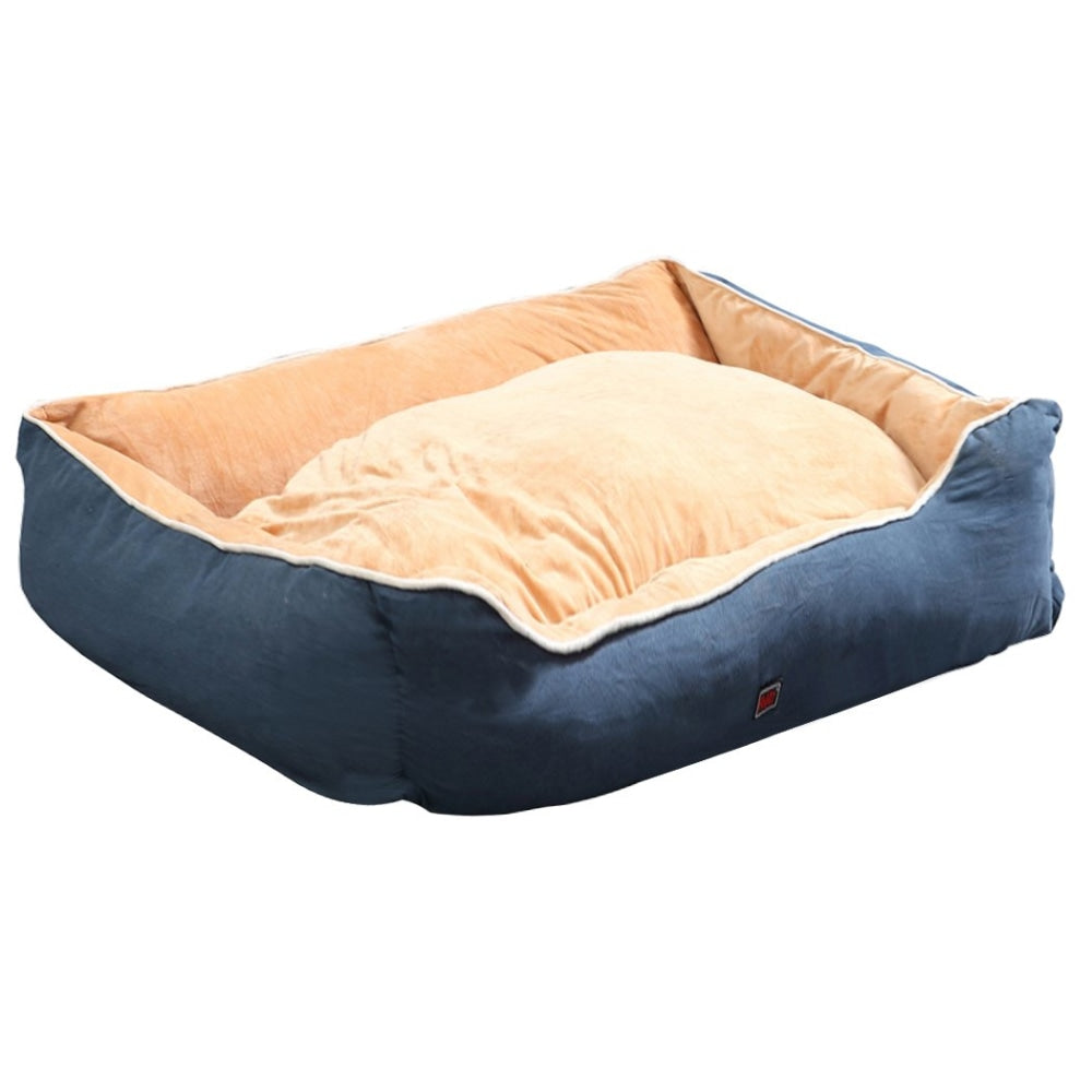 Pet Bed Mattress Dog Cat Pad Mat Puppy Cushion Soft Warm Washable 3XL Blue Supplies Fast shipping On sale