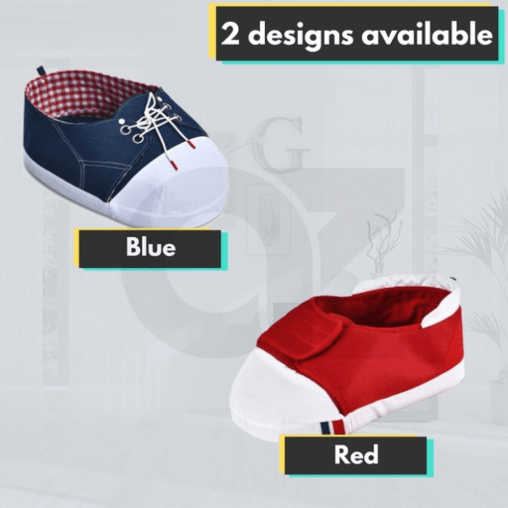 Pet Bed Shoe Shape Plush Oxford Cloth Medium Red Cat Cares Fast shipping On sale