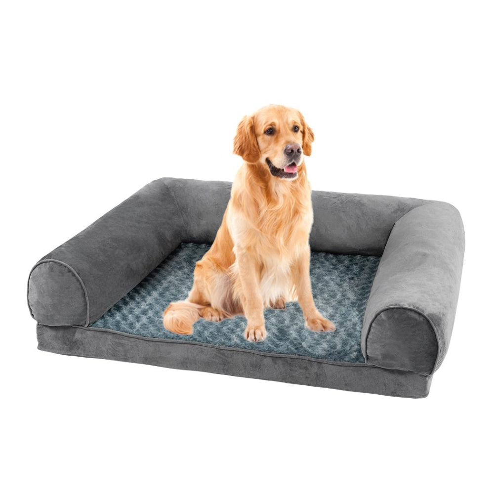 Pet Bed Sofa Dog Beds Bedding Soft Warm Mattress Cushion Pillow Mat Plush L Supplies Fast shipping On sale