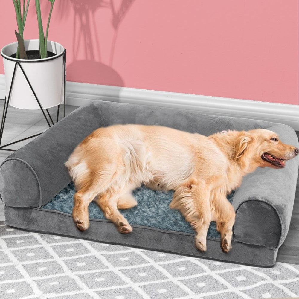 Pet Bed Sofa Dog Beds Bedding Soft Warm Mattress Cushion Pillow Mat Plush L Supplies Fast shipping On sale