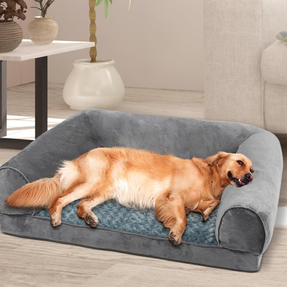 Pet Bed Sofa Dog Beds Bedding Soft Warm Mattress Cushion Pillow Mat Plush XL Supplies Fast shipping On sale