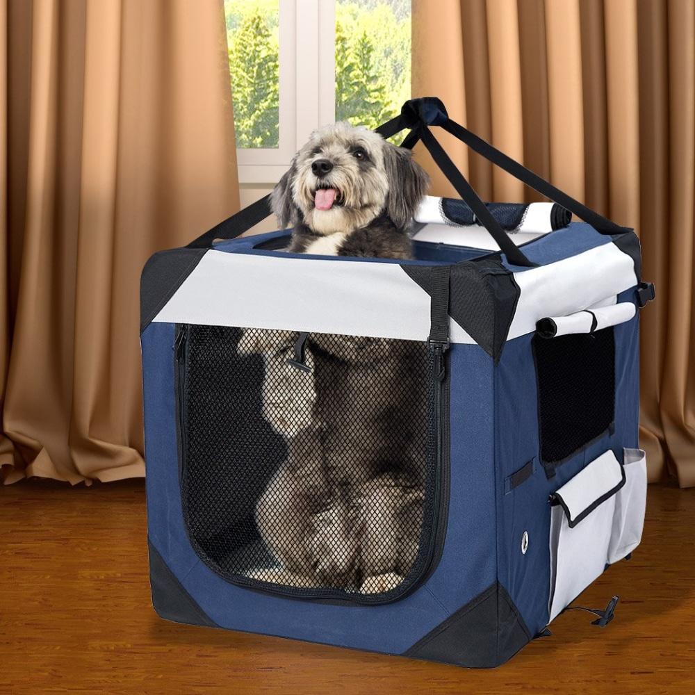 Pet Carrier Bag Dog Puppy Spacious Outdoor Travel Hand Portable Crate L Supplies Fast shipping On sale