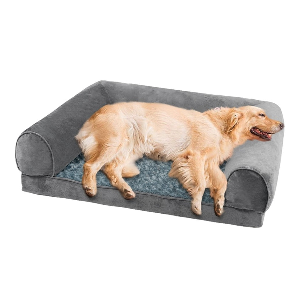 Pet Dog Bed Sofa Cover Soft Warm Plush Velvet L Supplies Fast shipping On sale