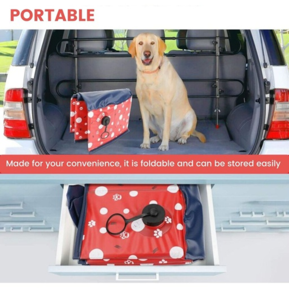 Portable Pet Pool 120cm*30cm Blue Dog Cares Fast shipping On sale