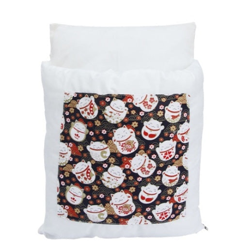 Pet Sleeping Bag Fortune Cat Design Canvas Large Dog Cares Fast shipping On sale