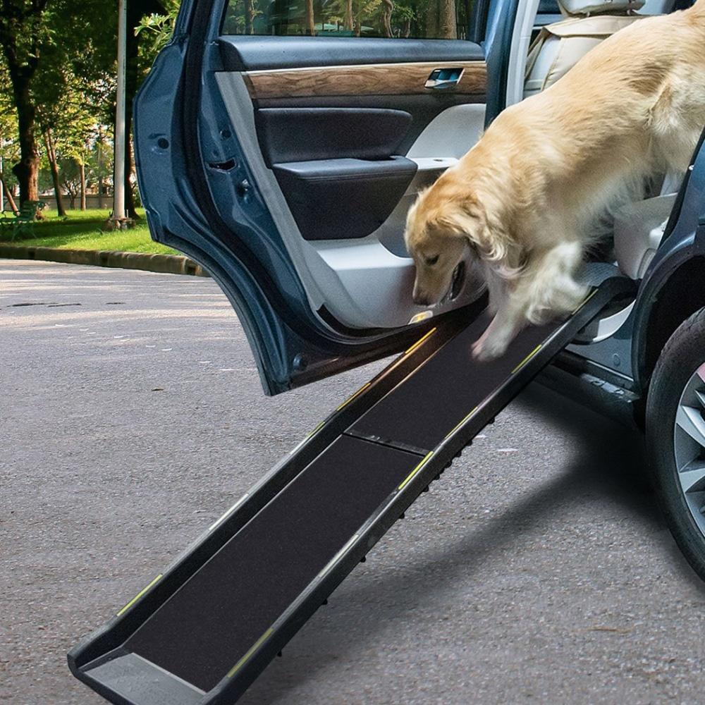 Pet Stairs Dog Ramp Ramps Foldable Ladder Steps Stair Portable Car Step Travel Supplies Fast shipping On sale