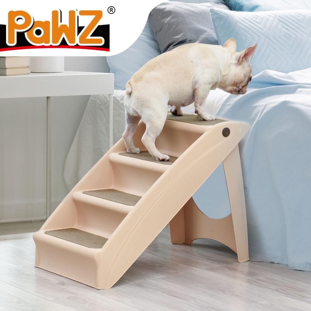 Pet Stairs Ramp Steps Portable Foldable Climbing Ladder Soft Washable Dog Supplies Fast shipping On sale