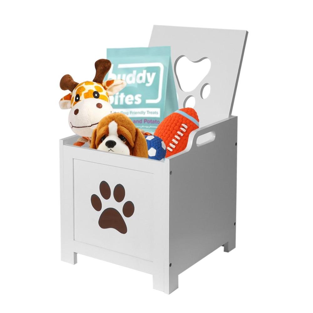 Pet Toy Box Storage Container Organiser Cabinet Indoor Dog Cat Climbing Supplies Fast shipping On sale