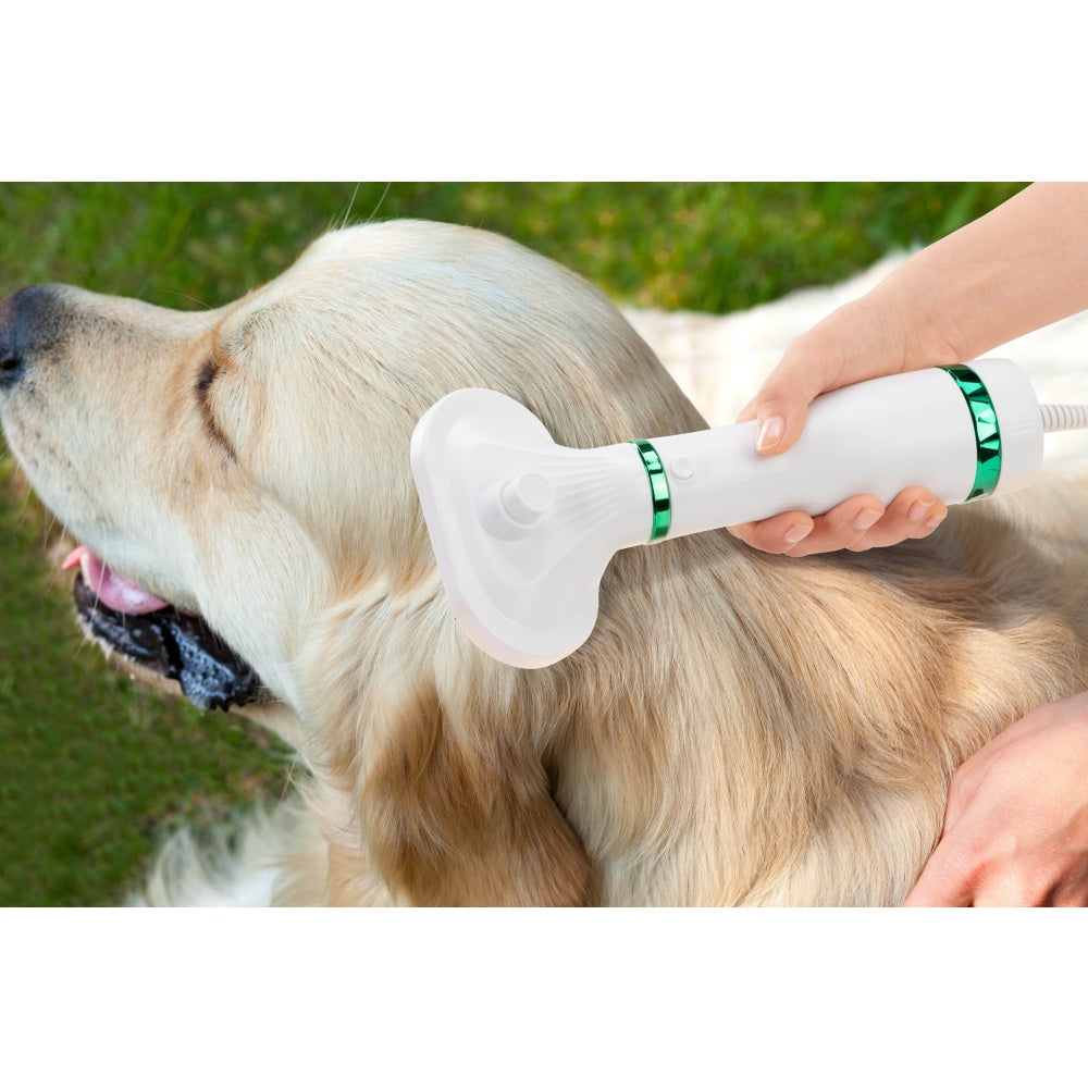 Pets Grooming 2-In-1 Hair Dryer with Slicker Brush Dog Cares Fast shipping On sale