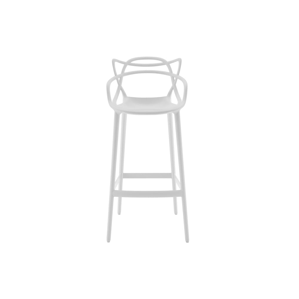 Philippe Starck Replica Masters Kitchen Counter Bar Stool - White Fast shipping On sale