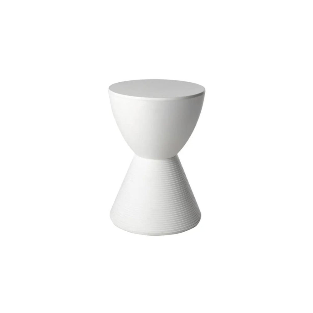 Philippe Starck Replica Prince Aha Low Foot Stool Side Table - White Fast shipping On sale