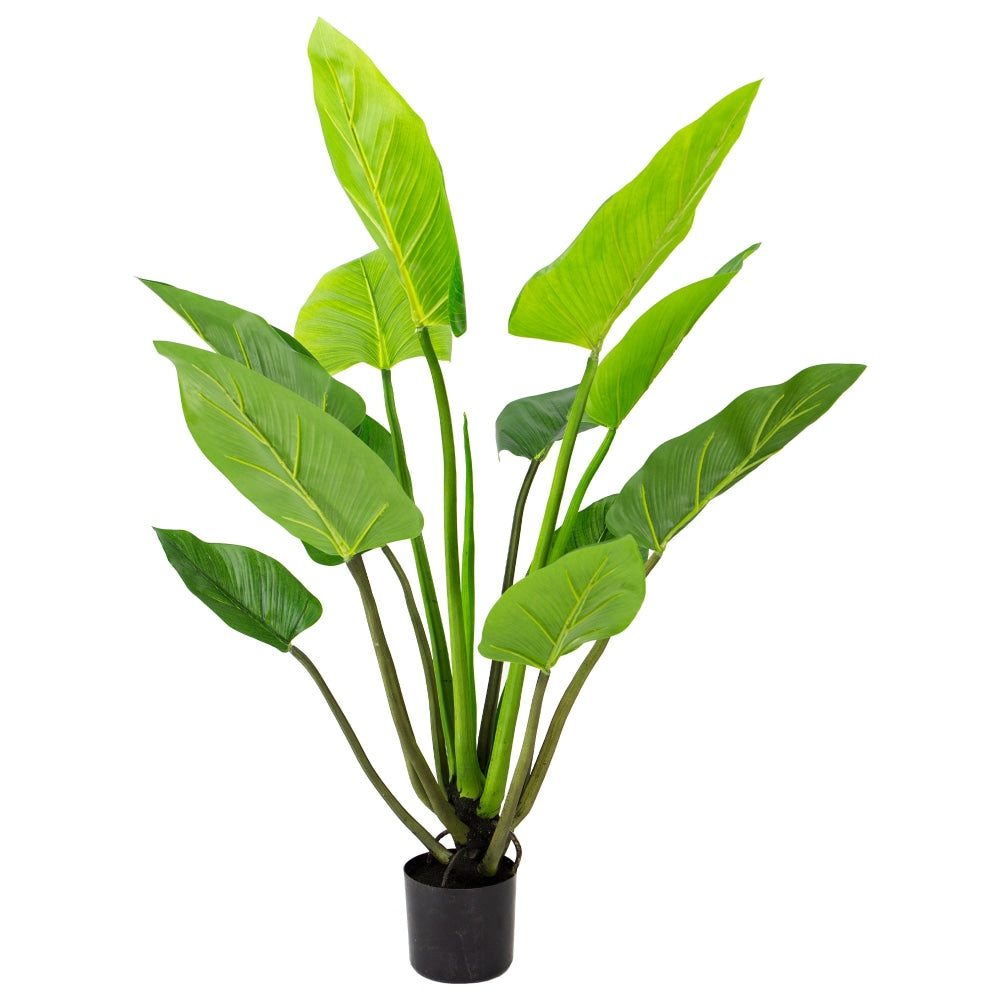 Philodendron Artificial Fake Plant Decorative 140cm In Pot - Green Fast shipping On sale