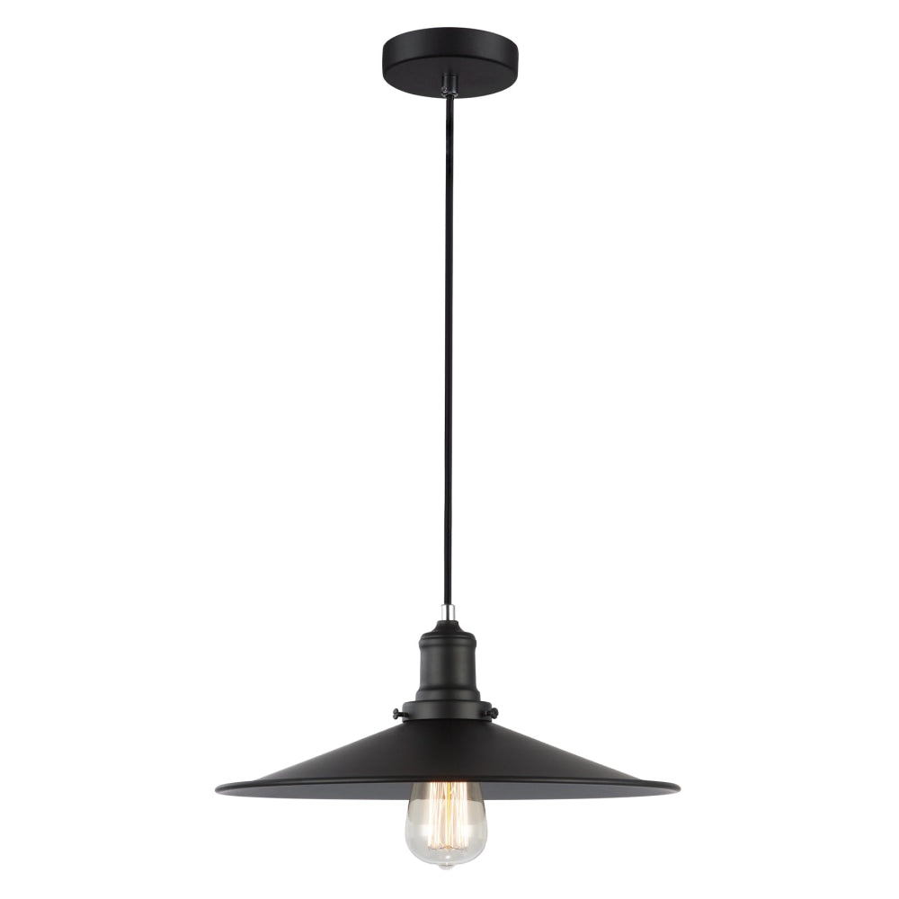 PIATTO Pendant Lamp Light Interior ES Black Large Coolie Hat OD360mm Fast shipping On sale