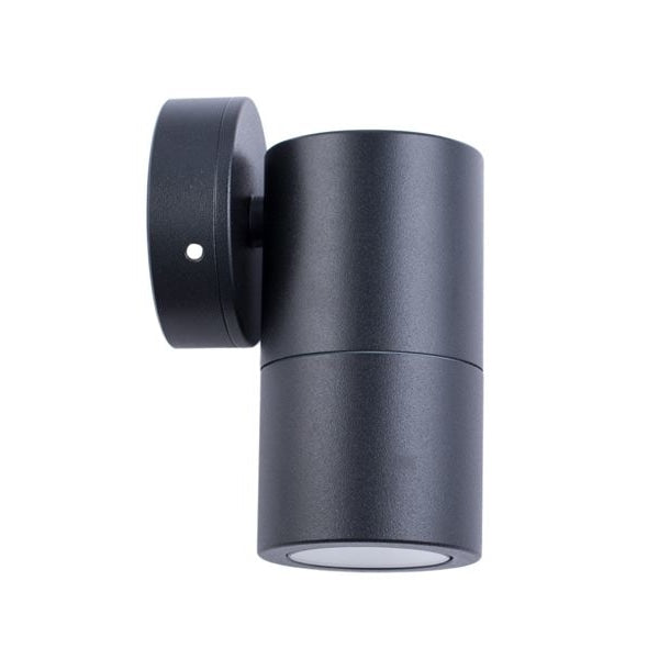 Pillar Light Fixed 12V MR16 Black IP65 Round Back Plate Fast shipping On sale