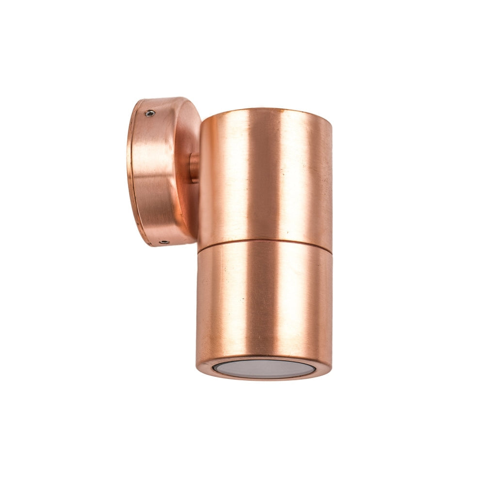 Pillar Light Fixed 12V MR16 Copper IP65 Round Back Plate Fast shipping On sale