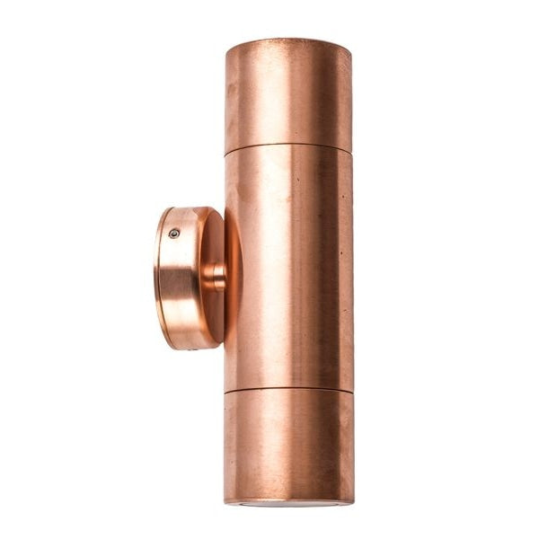 Pillar Light Up/Down GU10 Copper IP65 Round Back Plate Fast shipping On sale