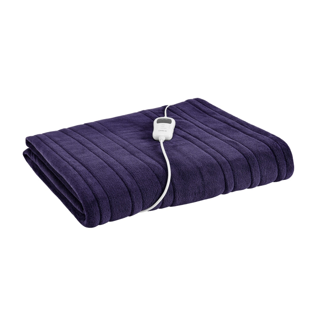 Plush Electric Heated Throw Blanket - Orchid 160cm x 130cm 160 Fast shipping On sale